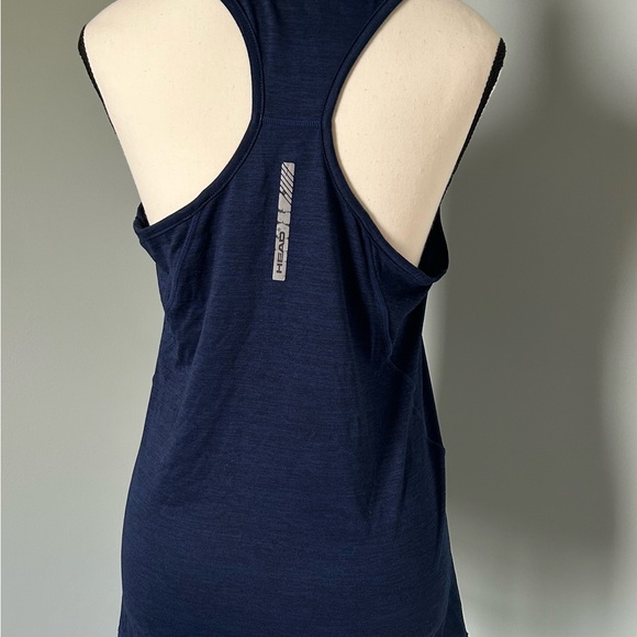 HEAD Racerback Tank Top (Navy Blue) - Picture 3 of 8
